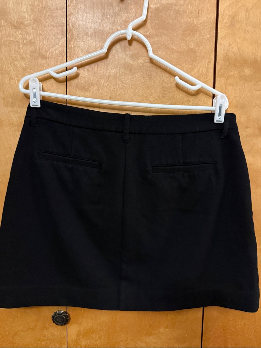 GAP Black Mini A-Line mini Skirt size 12